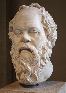 Busto di Socrate