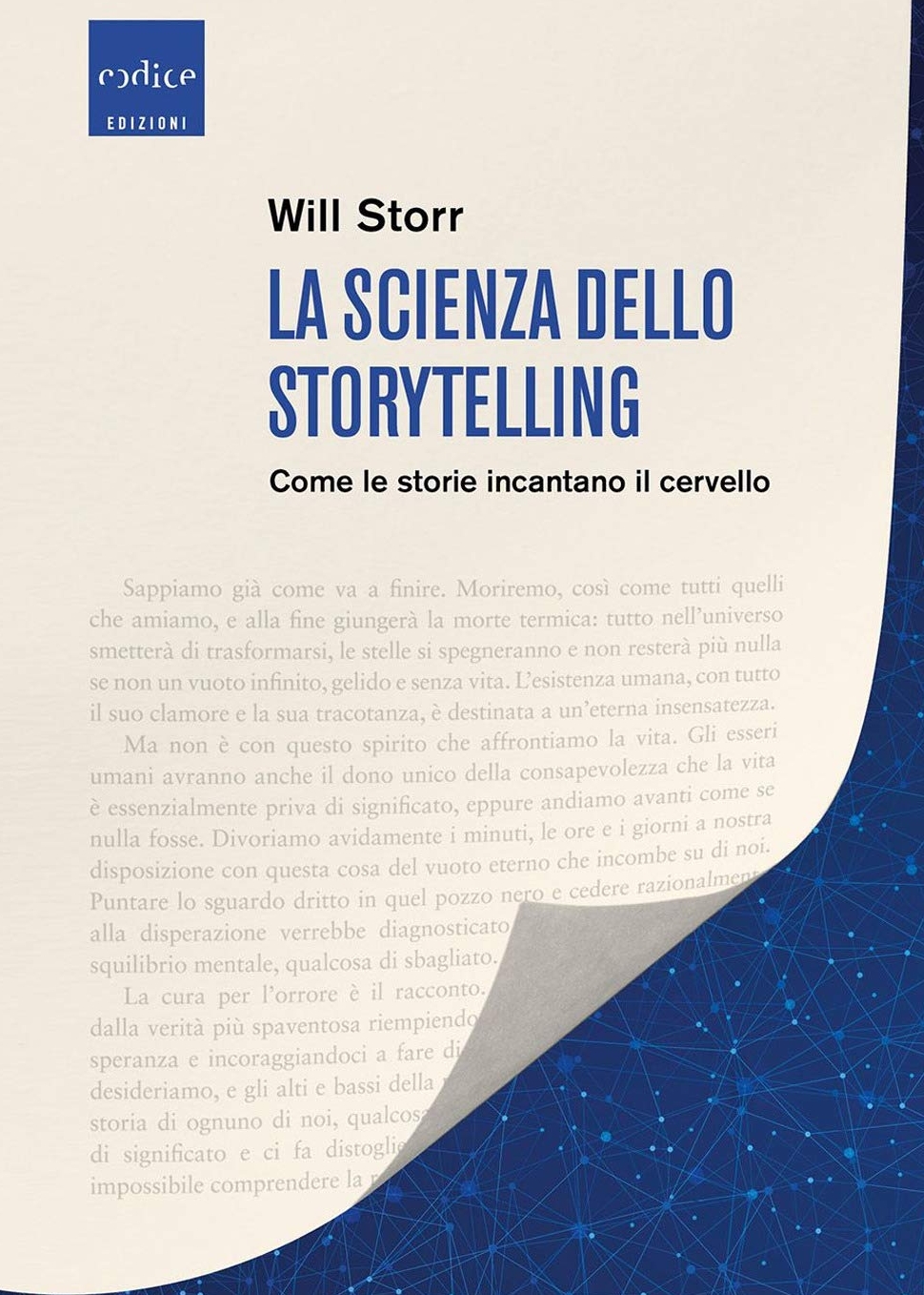 copertina libro, La scienza dello storytelling