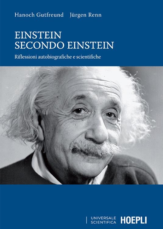 Copertina del volume Einstein secondo Einstein