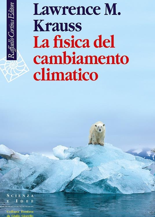 Copertina del libro La fisica del cambiamento climatico