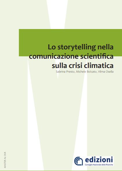 Copertina del libro Lo storytelling nella comunicazione scientifica