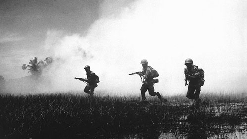 Soldati durante la guerra in Vietnem