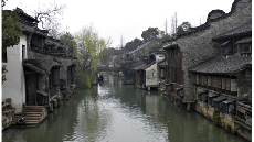 Villaggio fluviale cinese 