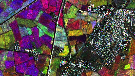 Immagine rilevamento satellitare