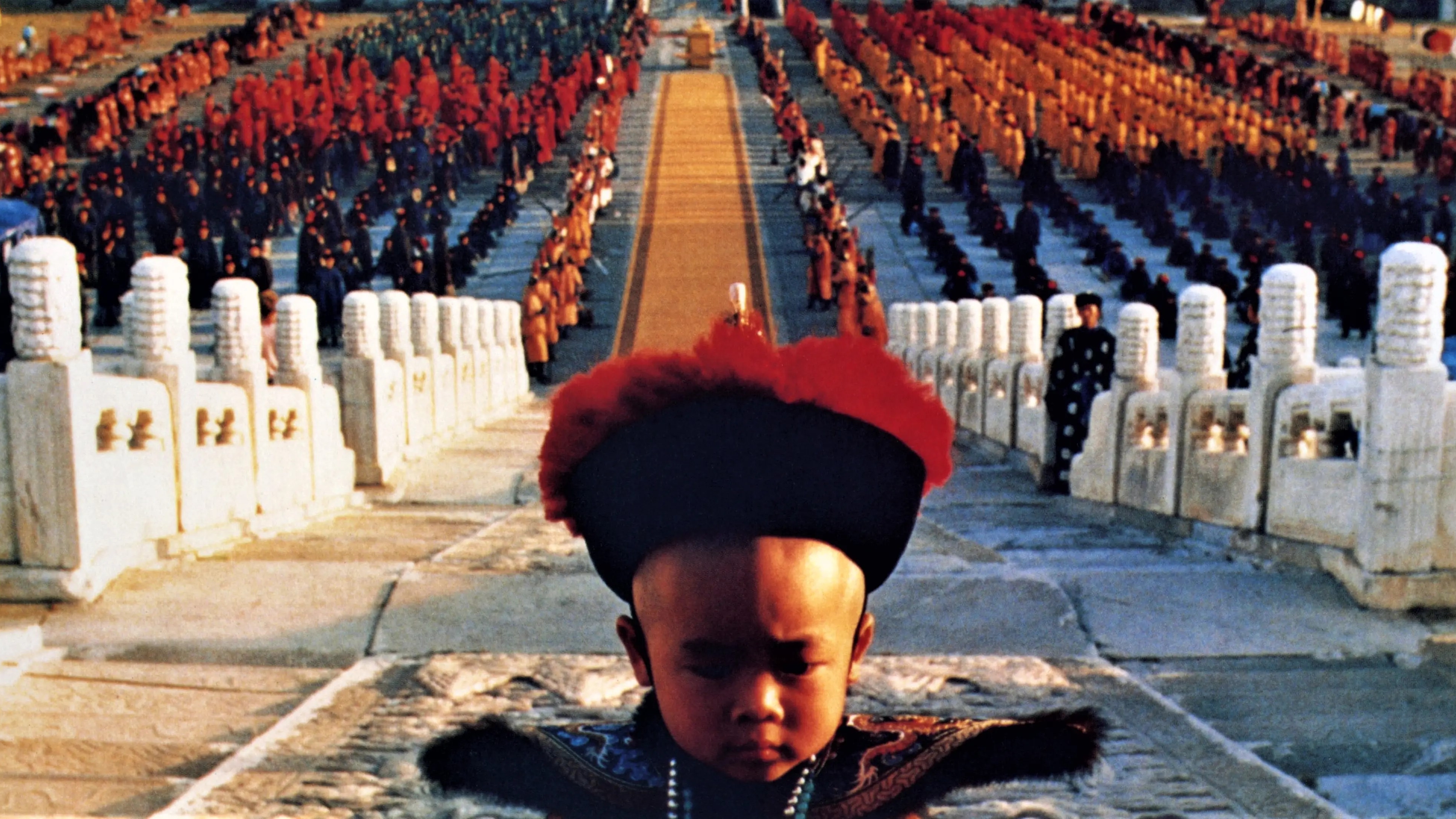 L'imperatore bambino in una scena del film