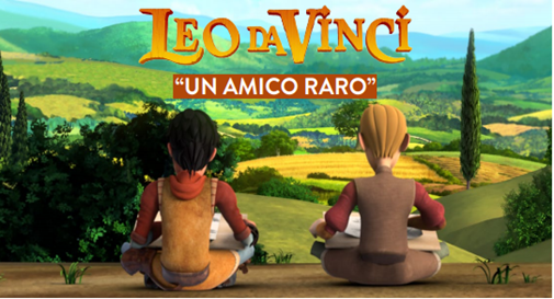 Locandina del cartoon Leo da Vinci
