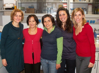Il gruppo di ricerca diretto da Lucia Ciranna (Università di Catania) 