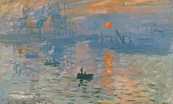 Impression, soleil levant, Claude Monet  1872 Parigi, Musée Marmottan Monet