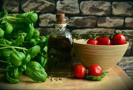 Olio d'oliva condimento